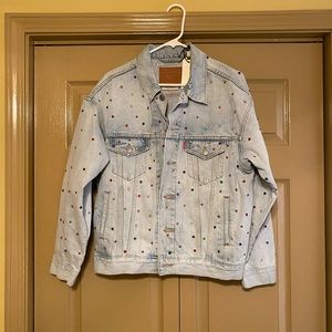 Levi’s Studded Rhinestone Denim Jacket